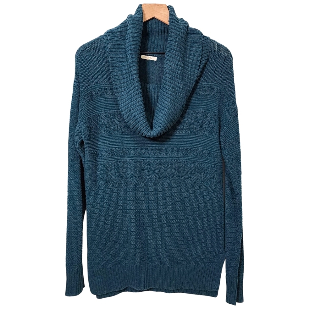 Maurices Womens Small Oversized Cowl Neck Long Sleeve Cable Knit Sweater